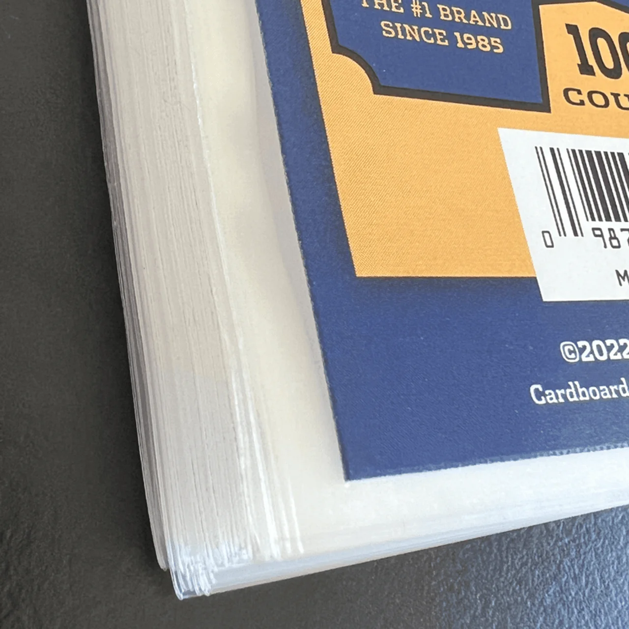 10,000ct Case Notched Soft Card Sleeves for Thick Size Trading Cards - Image 3