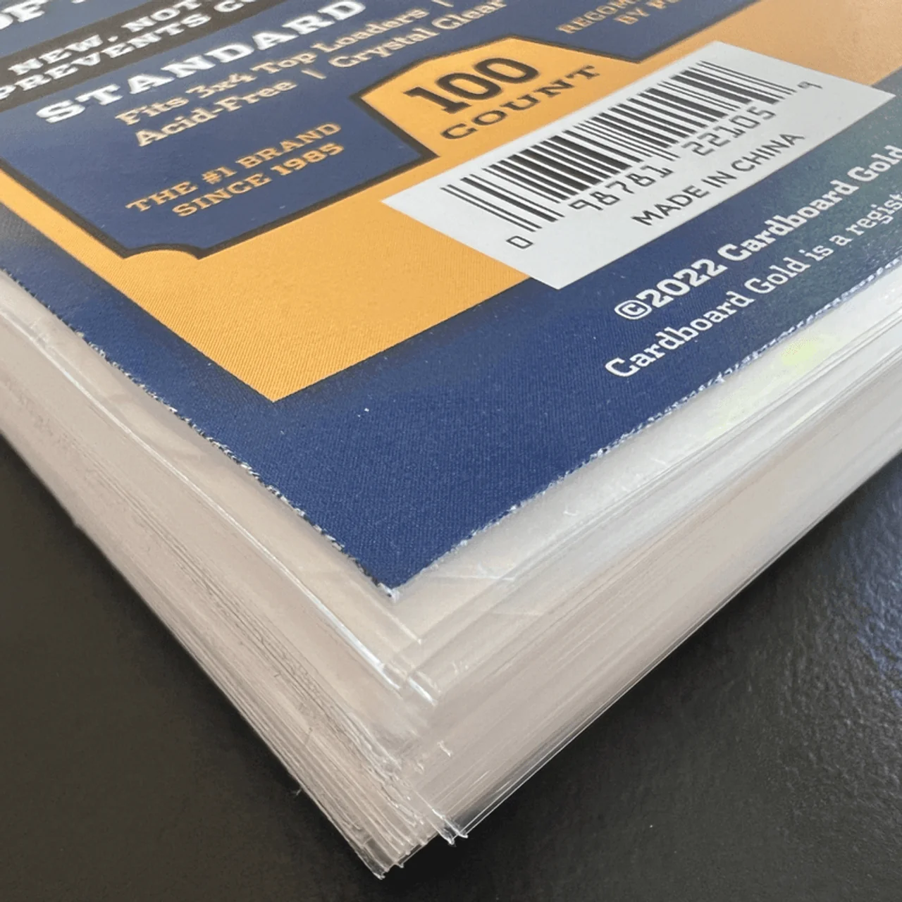 10,000ct Case Notched Soft Card Sleeves for Thick Size Trading Cards - Image 5