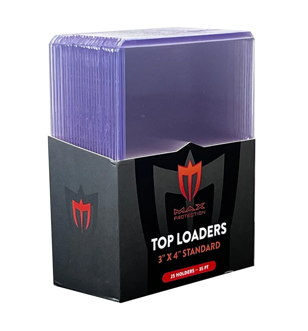 1000ct Case Ultra Max Pro 35pt Trading Card Toploaders | Crystal Clear Holders - Image 2
