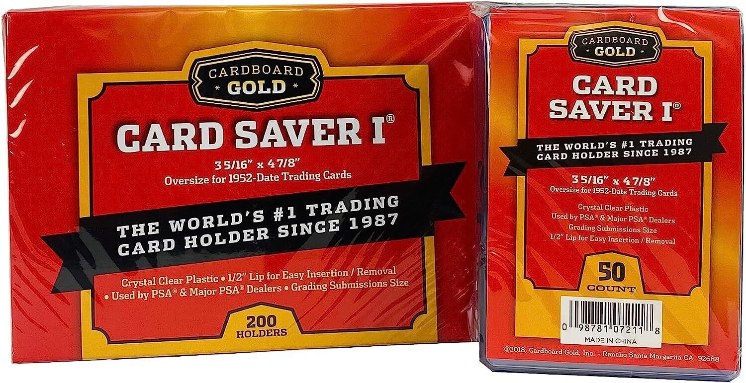 2000ct Card Saver 1 - Full Case - PSA Grading Card Submissions Semi Rigid Holders - Image 3