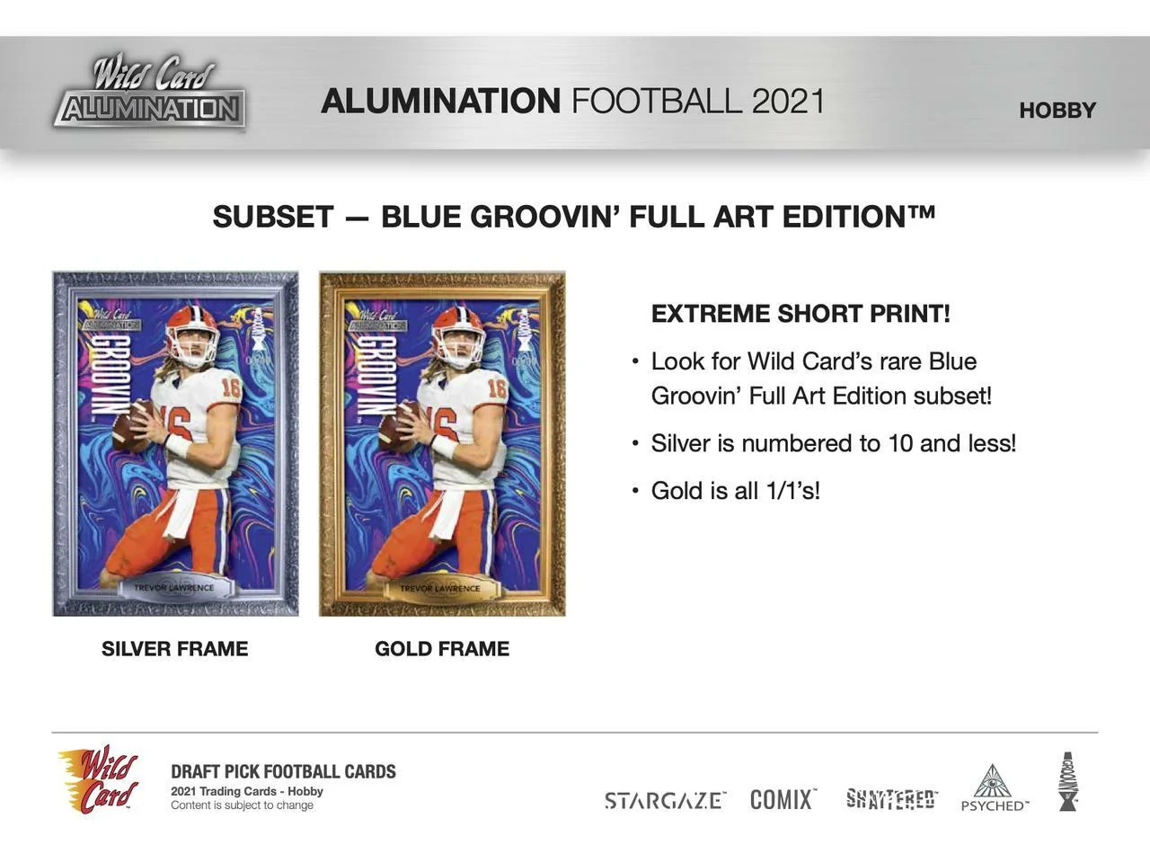 2021 Wild Card Alumination Football Hobby Box - Image 8