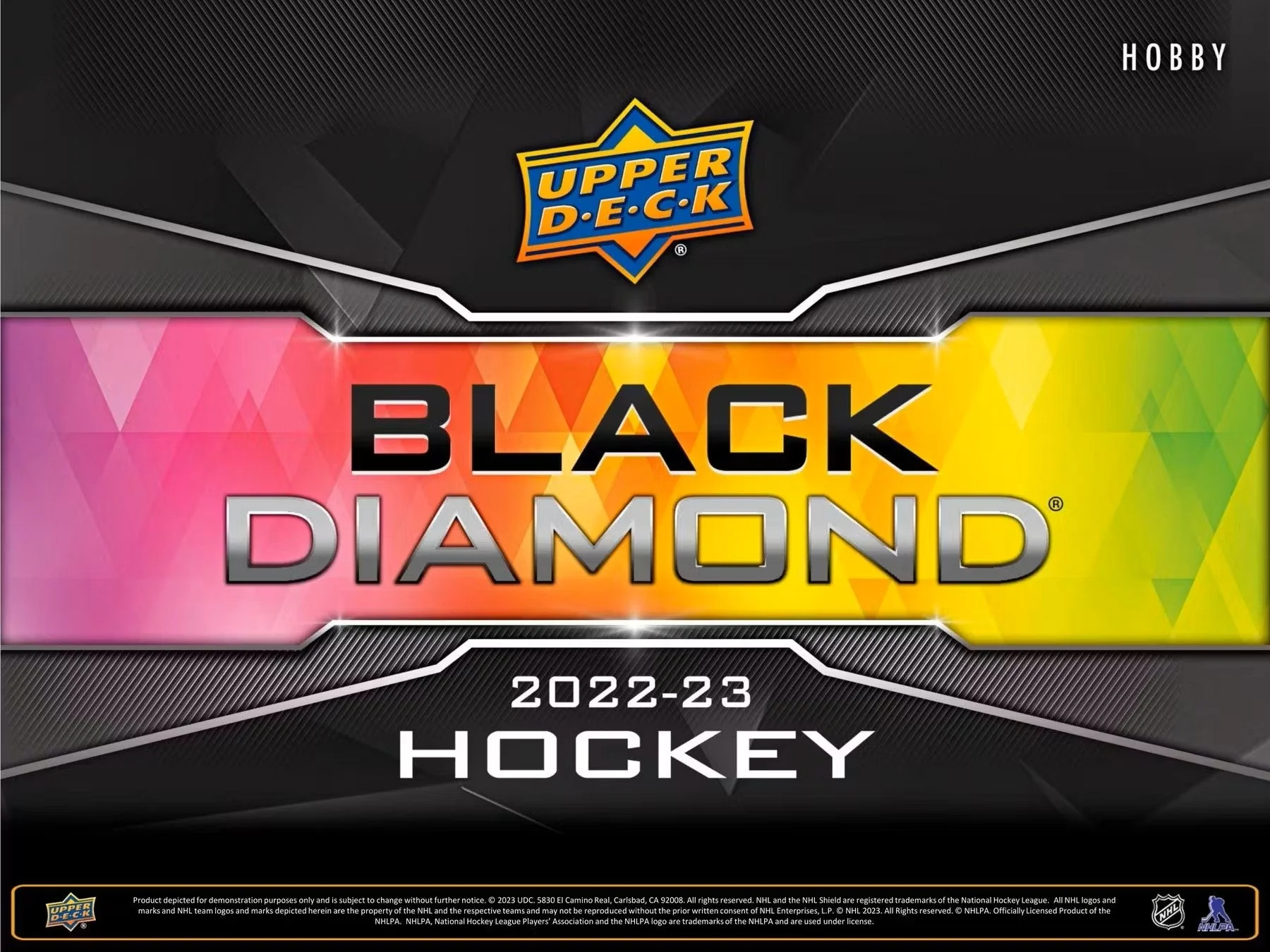 2022-23 Upper Deck Black Diamond Hockey Hobby Box - Image 2