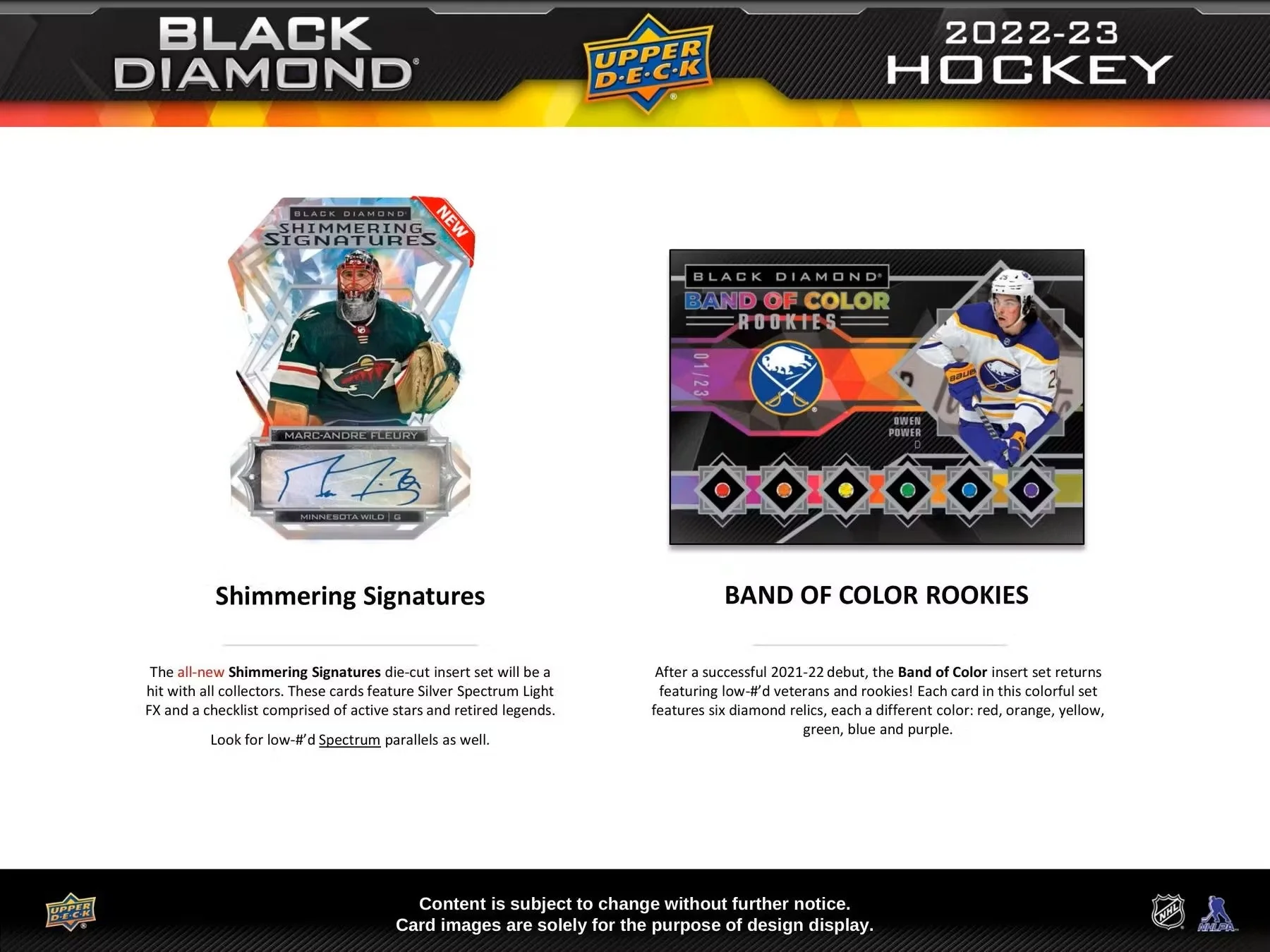 2022-23 Upper Deck Black Diamond Hockey Hobby Box - Image 6