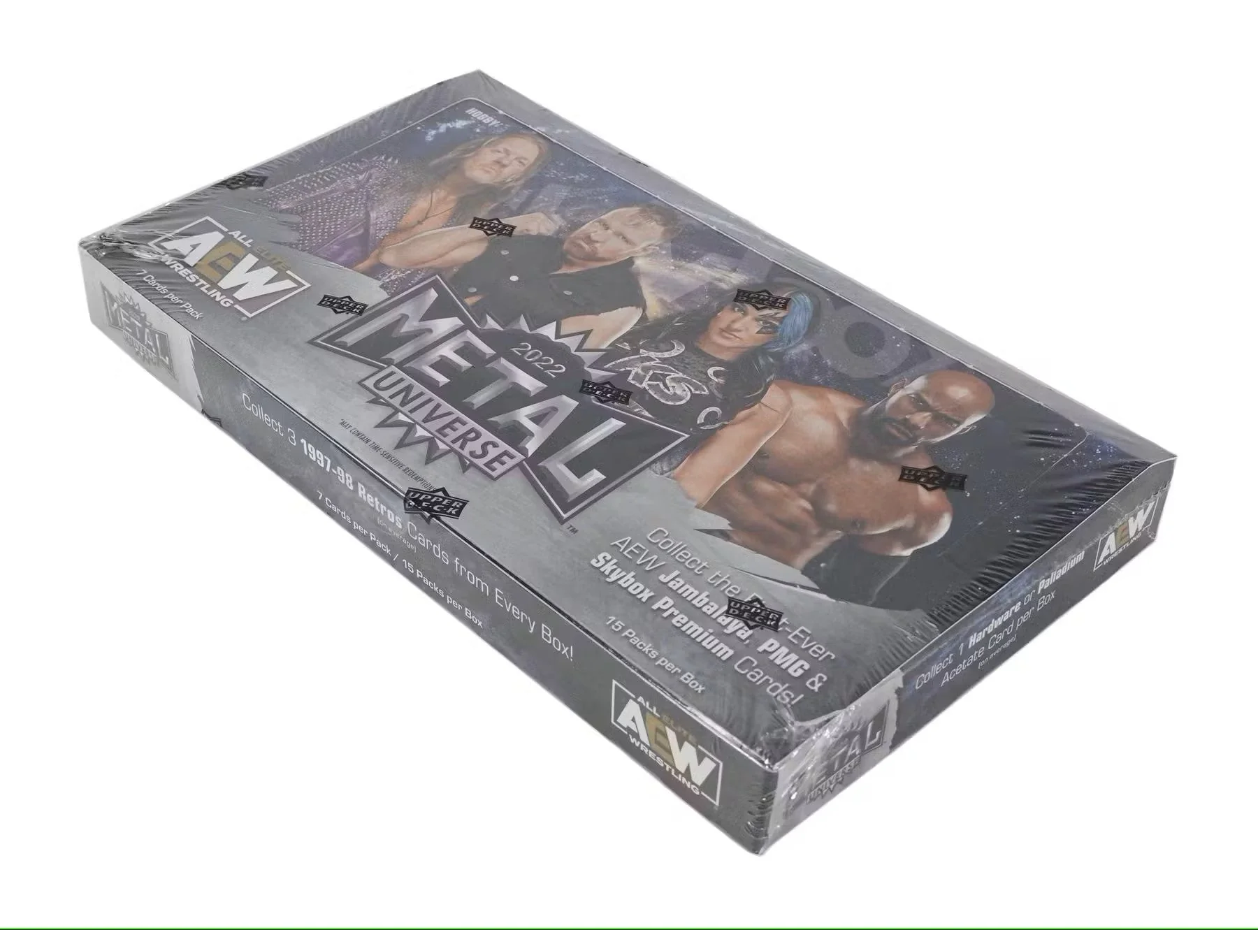 2022 Upper Deck All Elite Wrestling AEW Skybox Metal Universe Hobby Box - Image 2