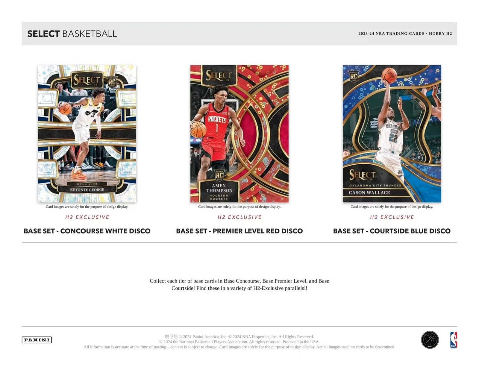 2023-24 Panini Select Basketball H2 Box - Image 3