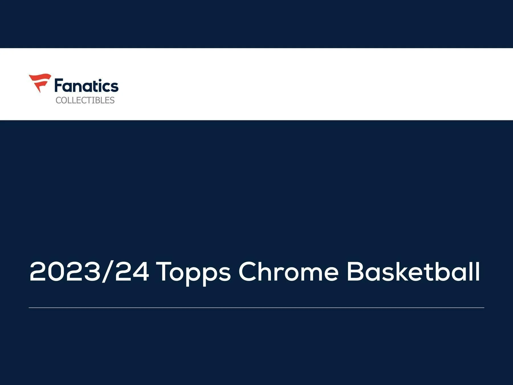 2023-24 Topps Chrome Basketball Blaster Box - Image 3