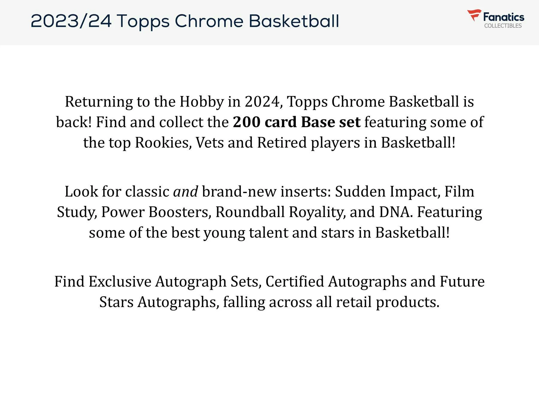 2023-24 Topps Chrome Basketball Blaster Box - Image 4