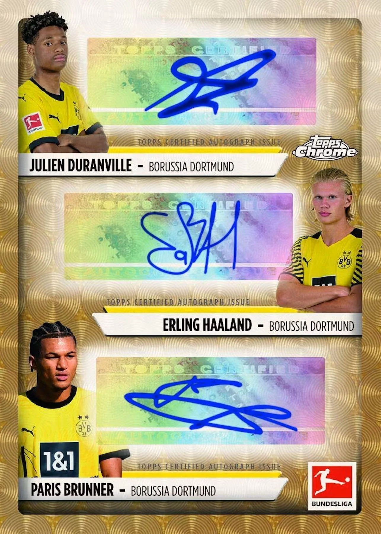 2023/24 Topps Chrome Bundesliga Soccer Hobby Box - Image 13