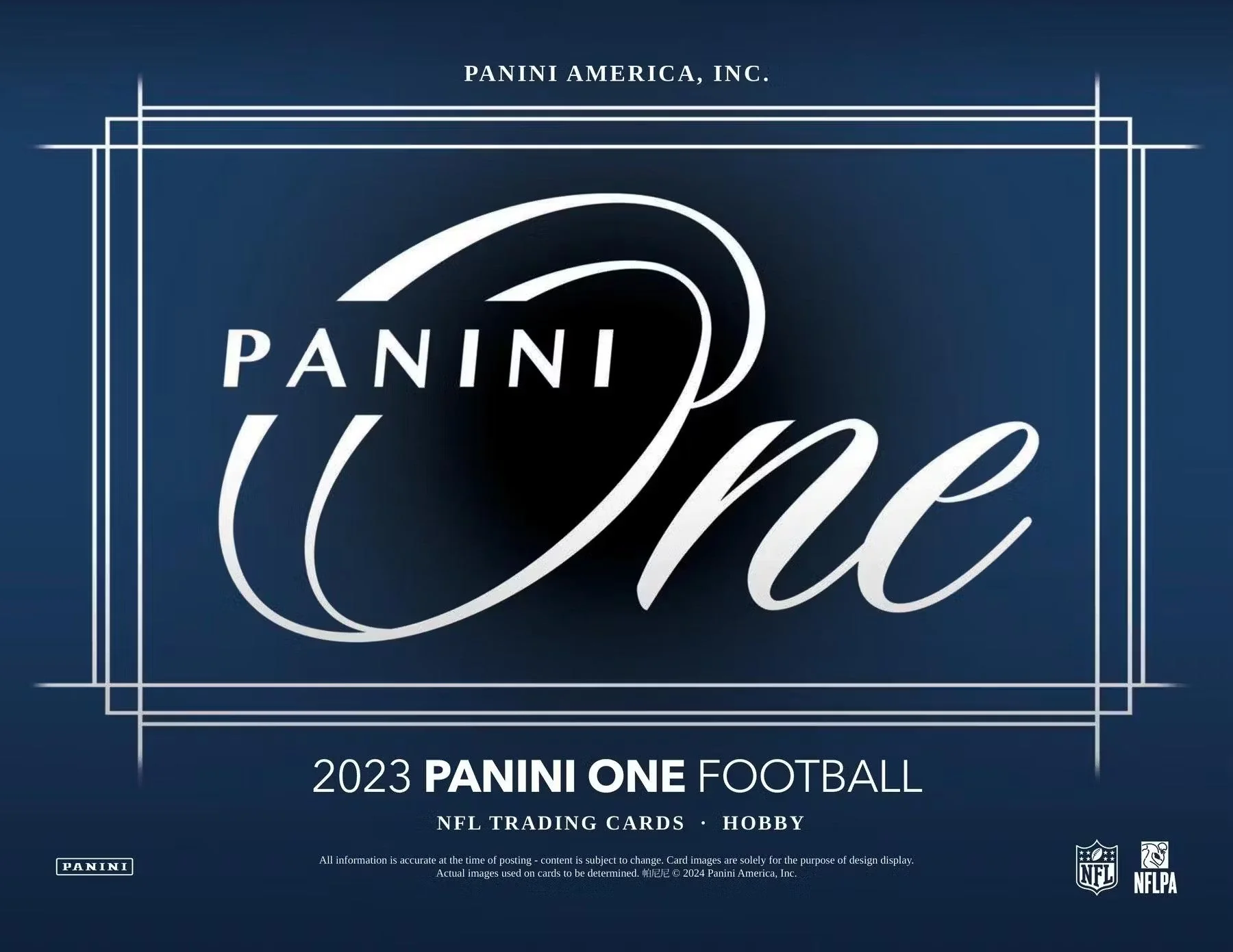 2023 Panini One Football Hobby Box - Image 3