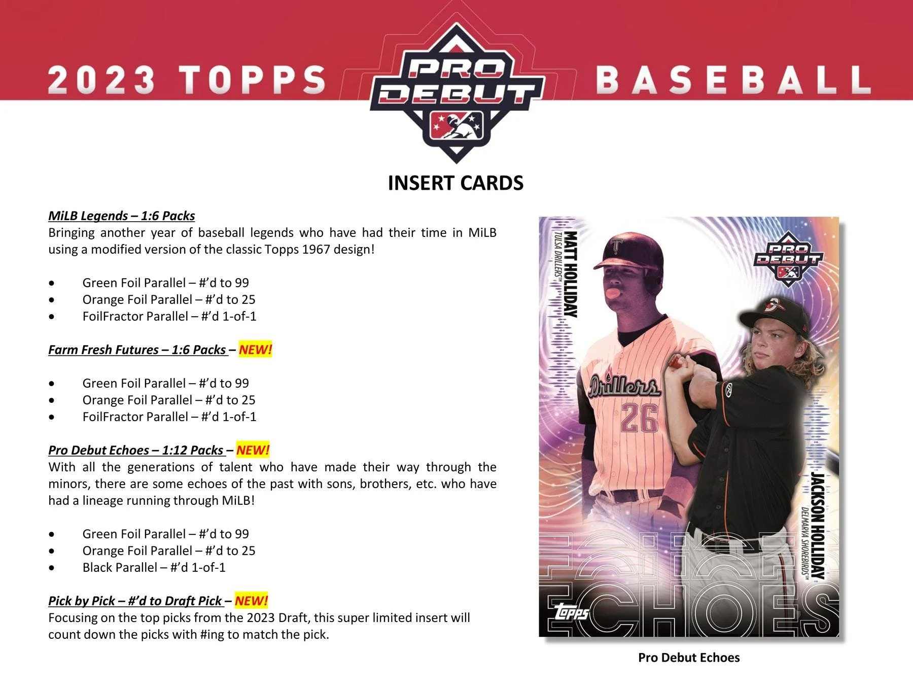 2023 Topps Pro Debut Baseball Hobby Box - Image 6