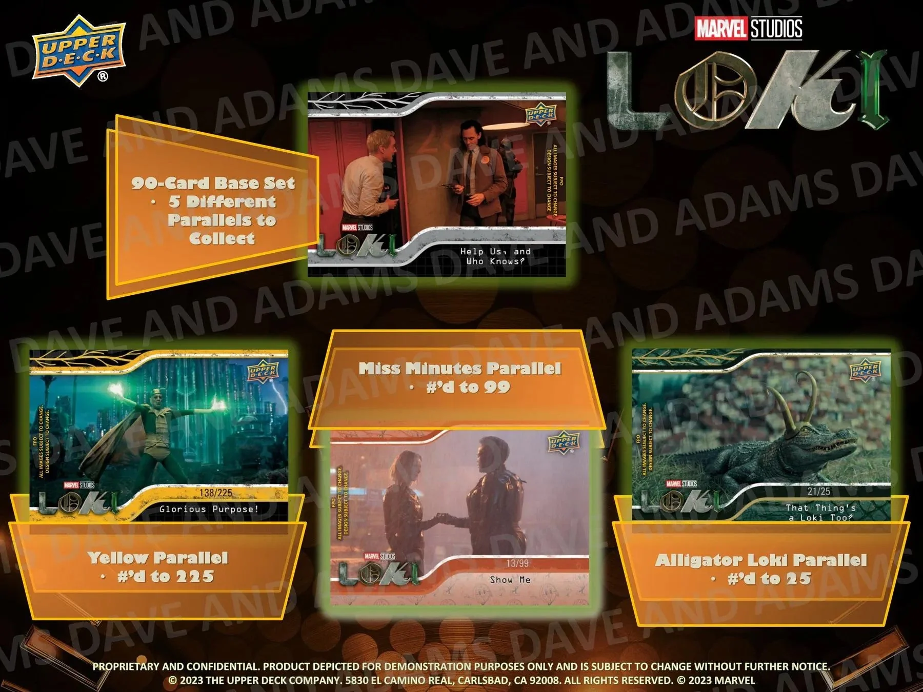 2023 Upper Deck Marvel Studios Loki Hobby Box - Image 5