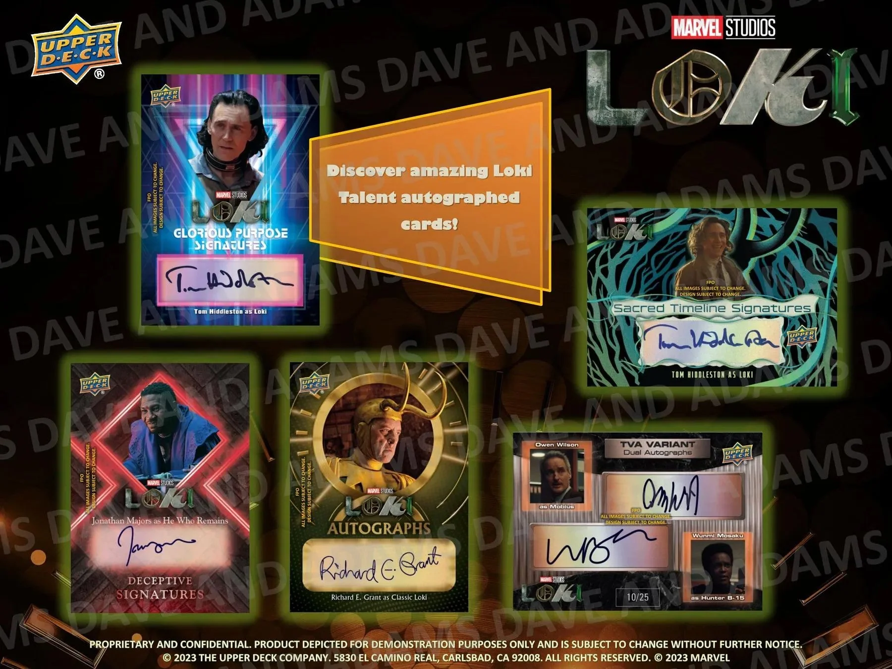 2023 Upper Deck Marvel Studios Loki Hobby Box - Image 8
