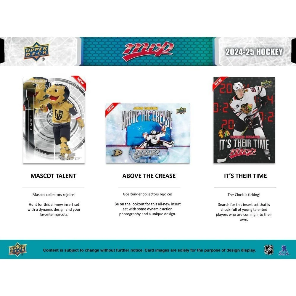 2024-25 Upper Deck MVP Hockey Blaster Box - Image 3