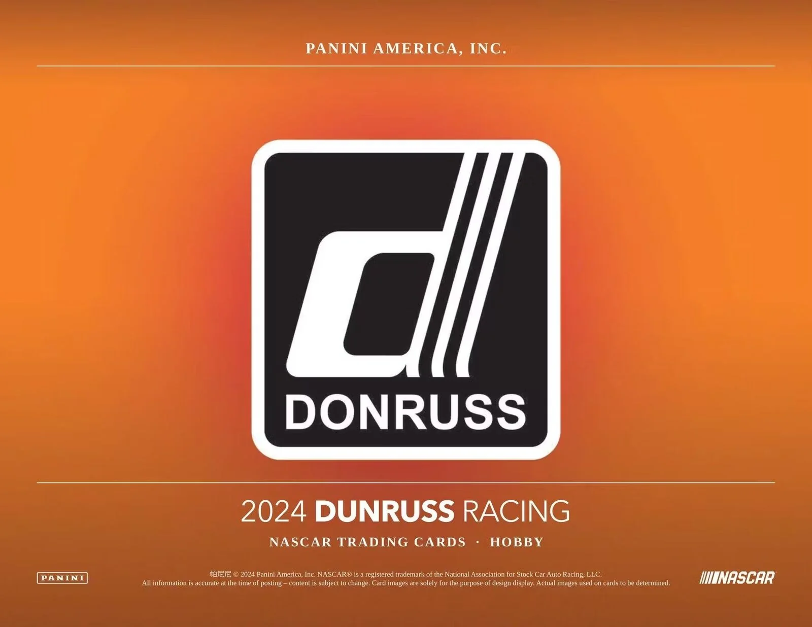 2024 Panini Donruss Racing Hobby Box - Image 2