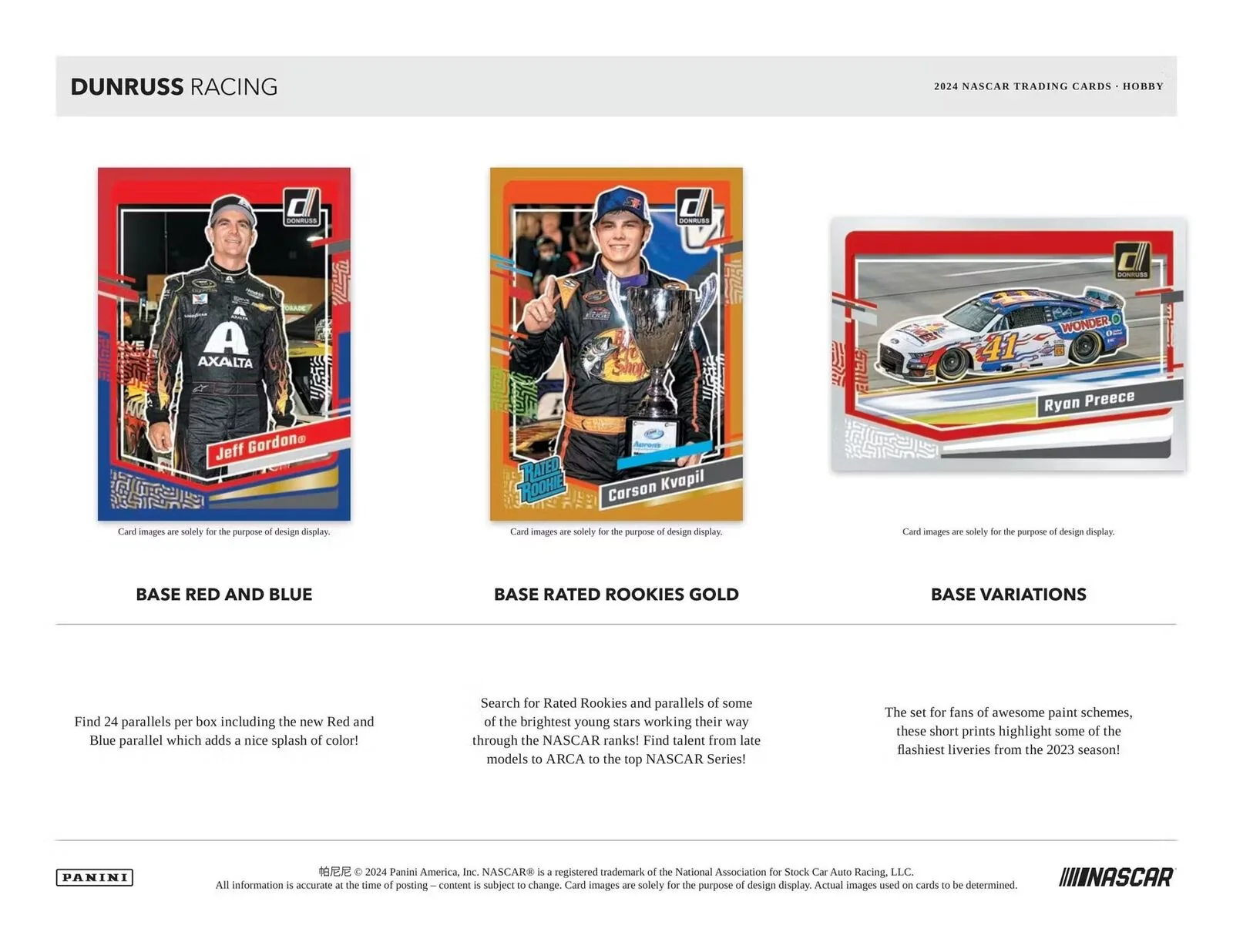 2024 Panini Donruss Racing Hobby Box - Image 4