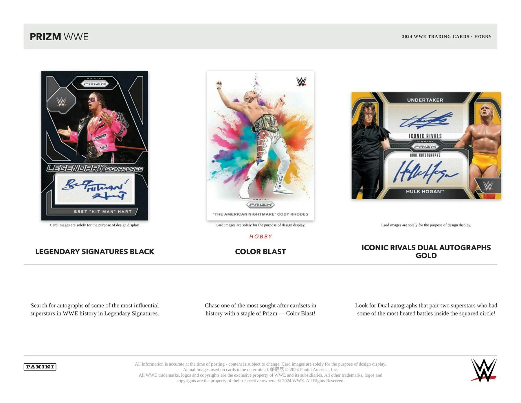 2024 Panini Prizm WWE Wrestling Hobby Box - Image 6