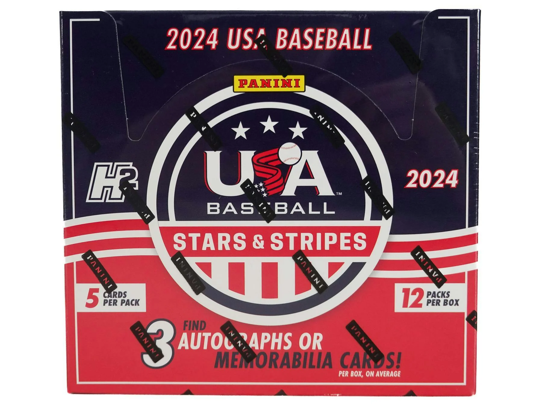 2024 Panini USA Stars & Stripes Baseball Hybrid H2 Box