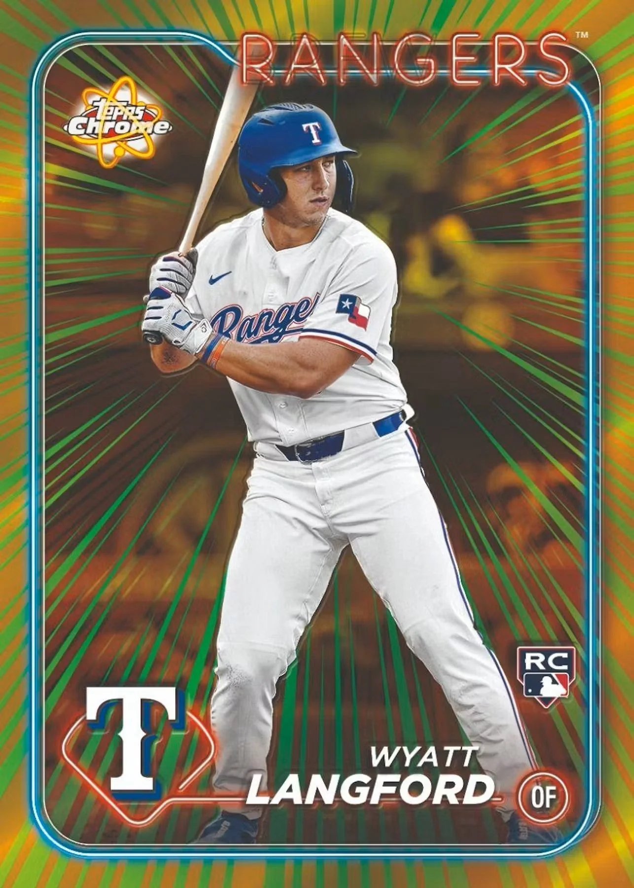 2024 Topps Chrome Baseball 7-Pack Blaster Box - Image 3