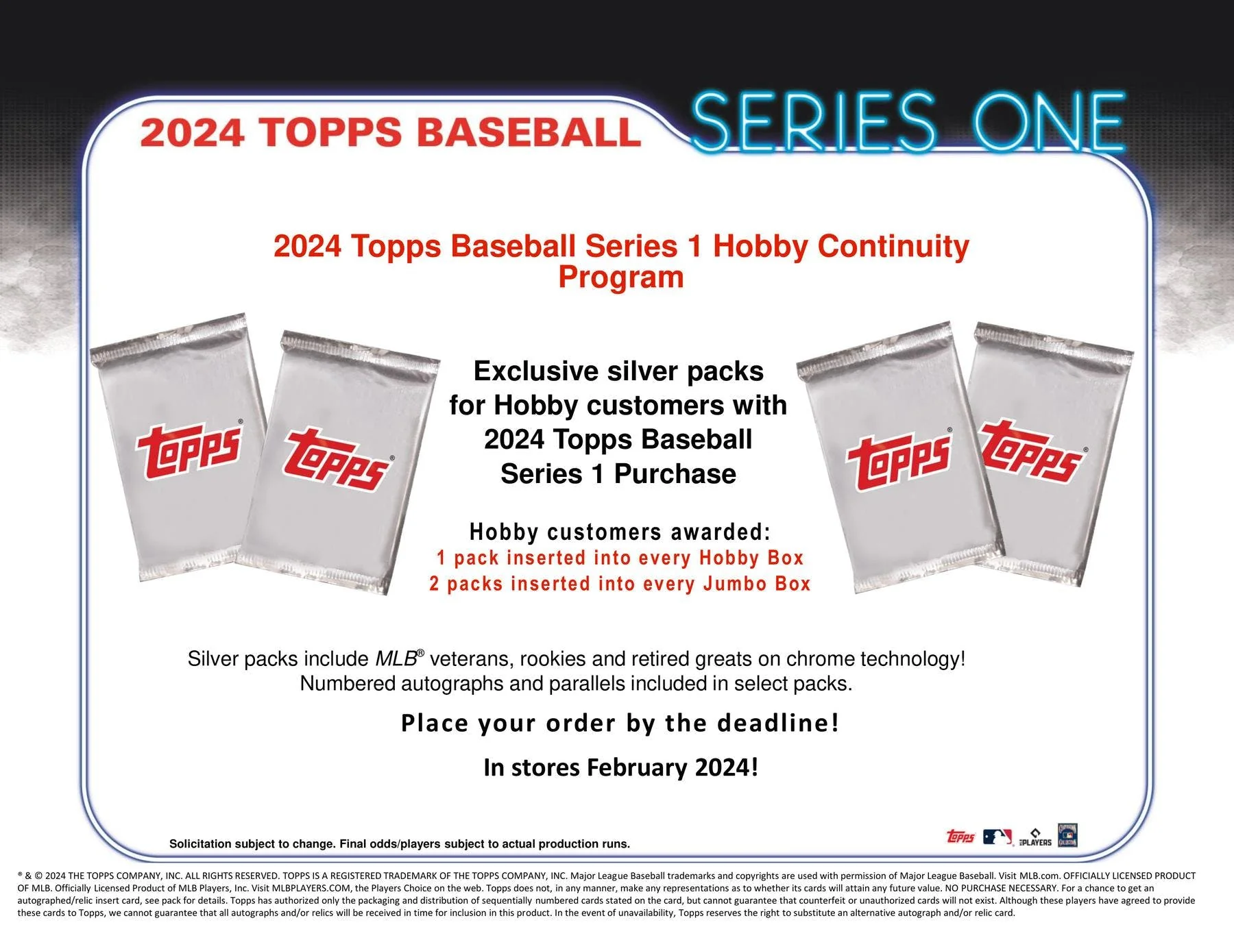 2024 Topps Series 1 Baseball Hobby Jumbo Box - Image 12