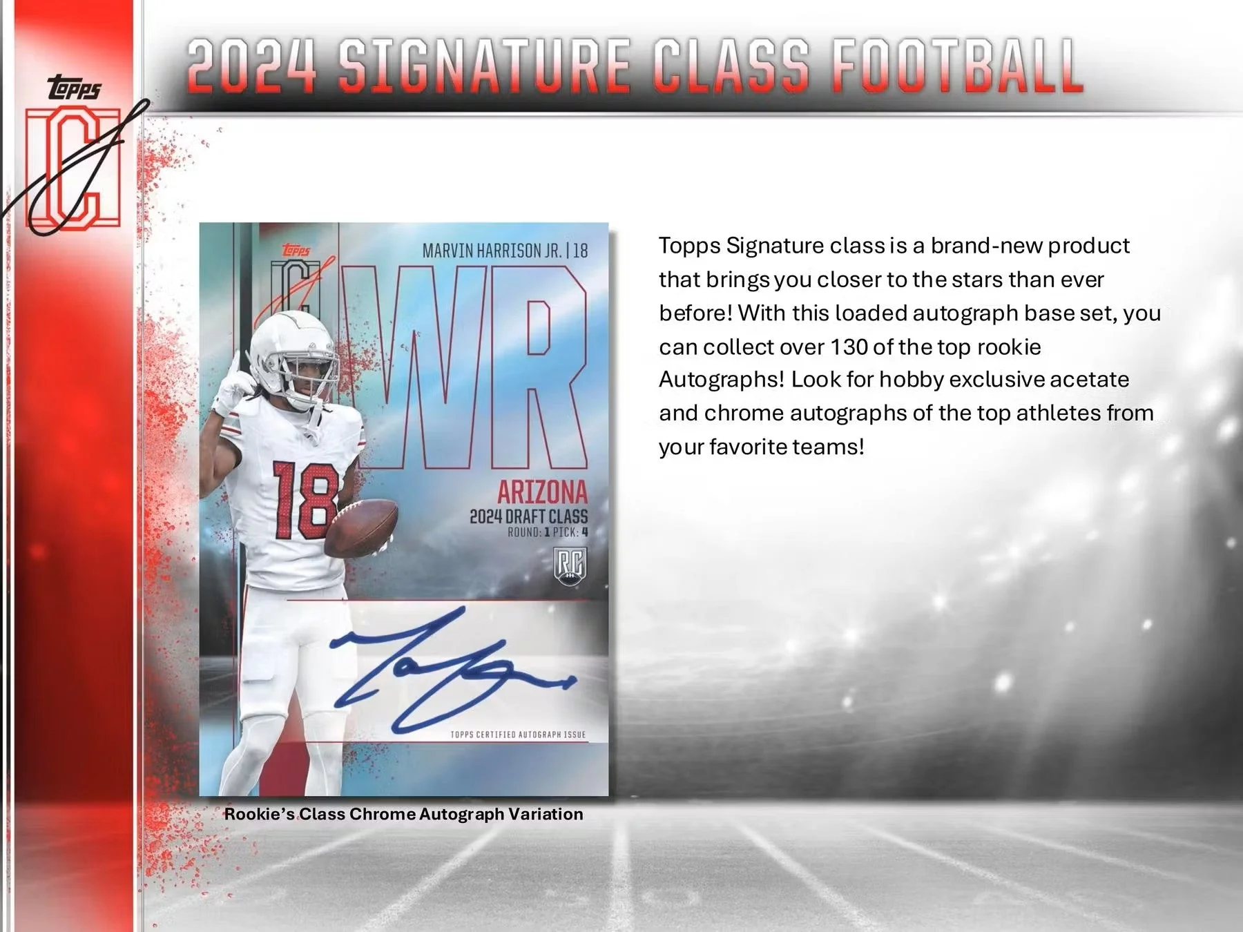2024 Topps Signature Class Football Mega Box - Image 3