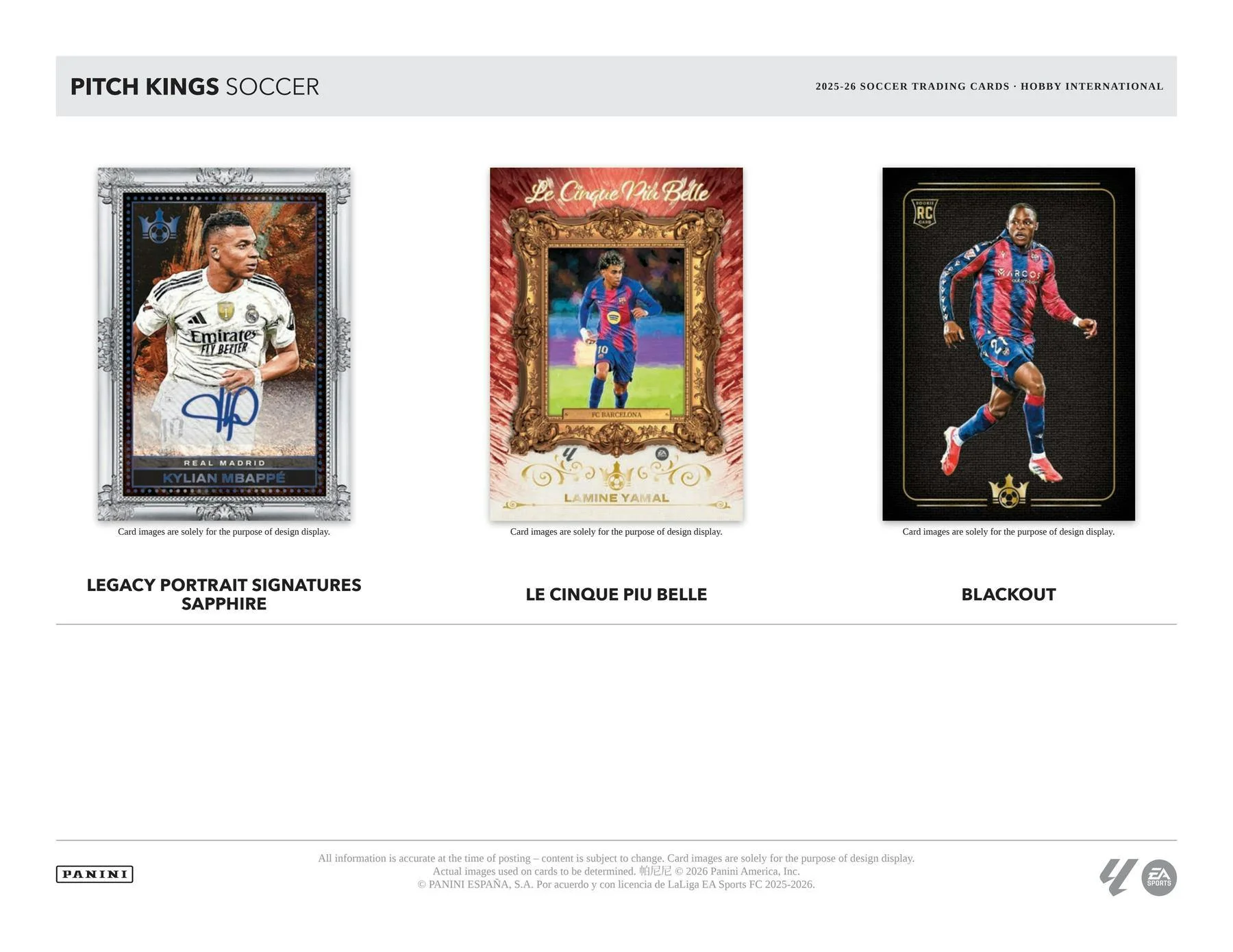 2025/26 Panini Pitch Kings Soccer Hobby International Box | Columbia Sports Cards - Image 4