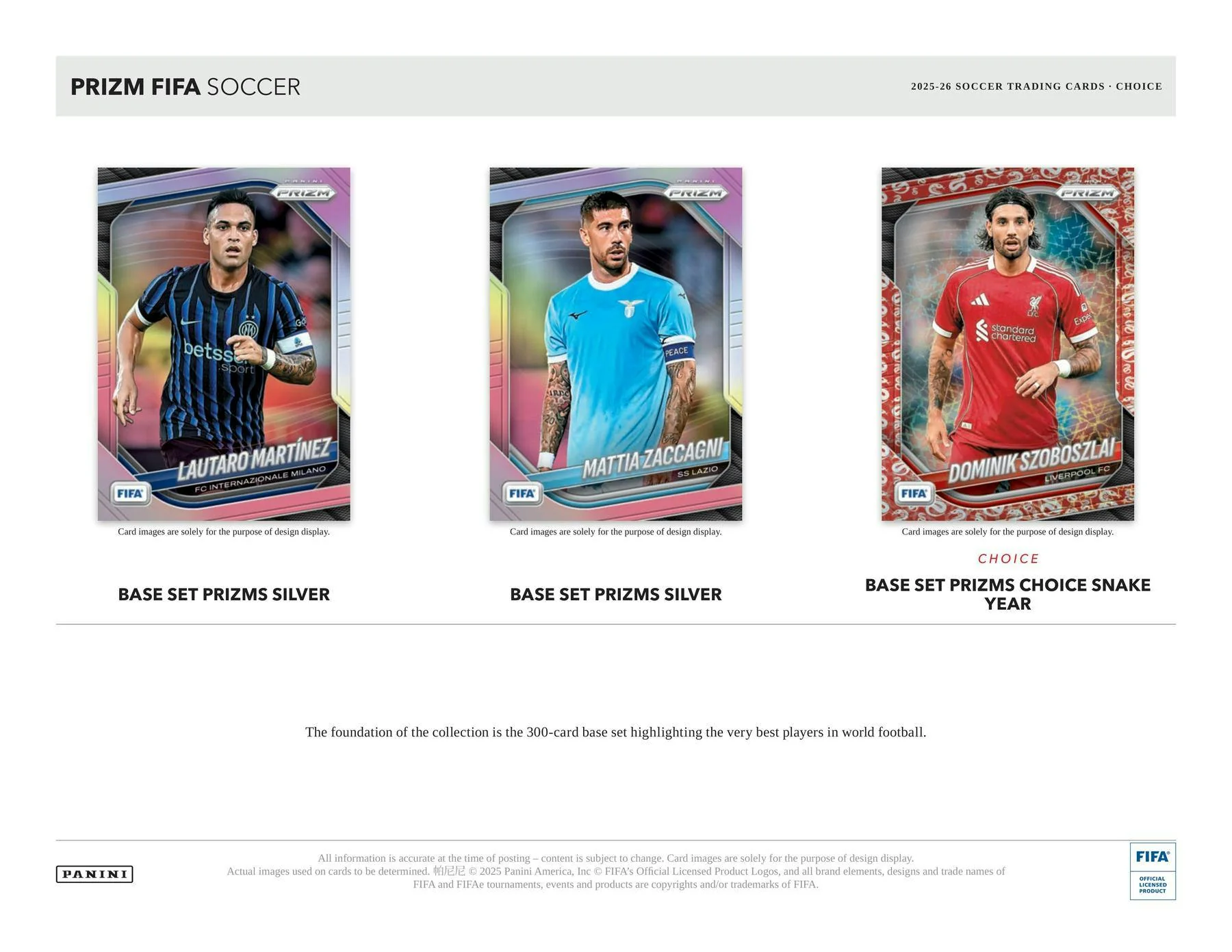 2025/26 Panini Prizm FIFA Soccer Choice Box | Columbia Sports Cards - Image 4