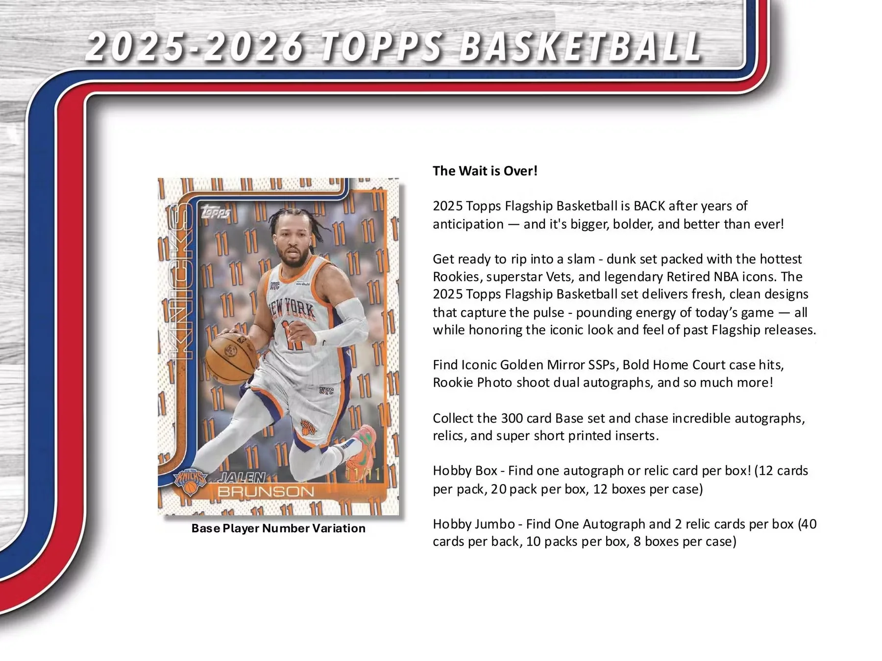 2025-26 Topps Basketball Hobby Jumbo Box - Image 4