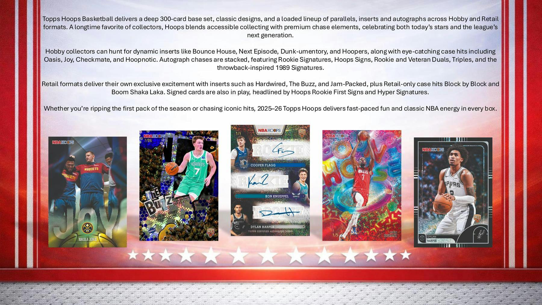 2025/26 Topps NBA Hoops Basketball Blaster Box | Columbia Sports Cards - Image 3