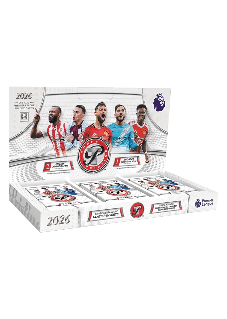 2026 Topps Pristine Premier League EPL Soccer Hobby Box | Columbia Sports Cards