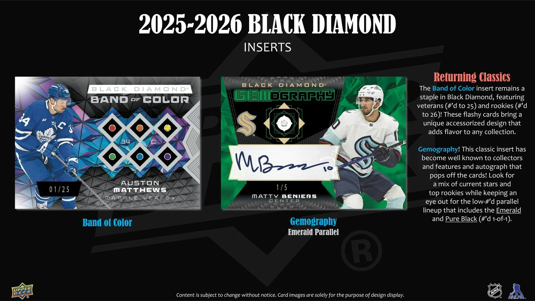 2025-26 Upper Deck Black Diamond Hockey Hobby Box | Columbia Sports Cards - Image 5