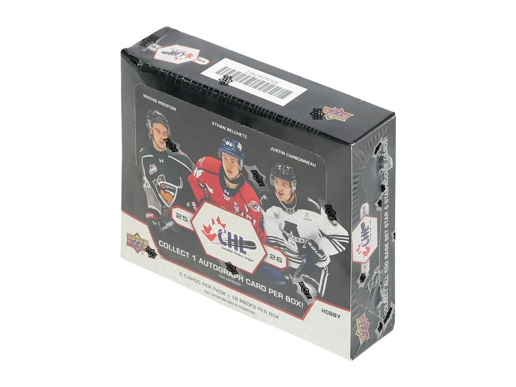 2025/26 Upper Deck CHL Hockey Hobby Box - Image 2