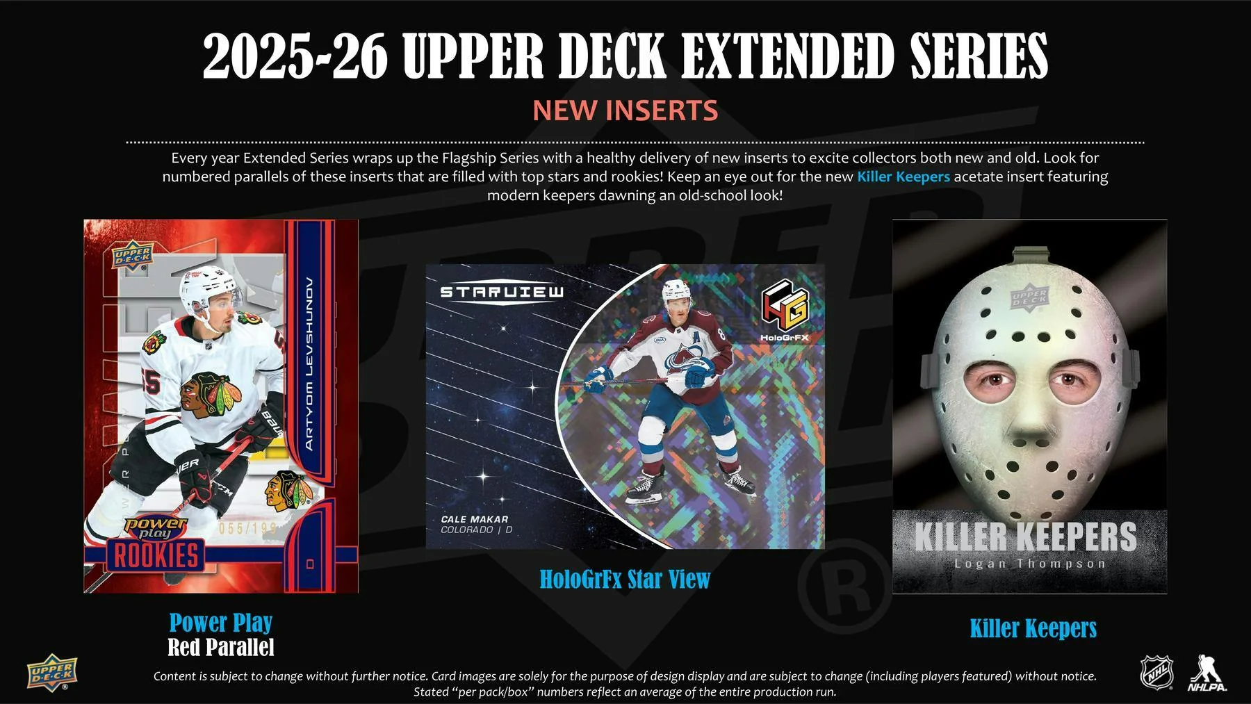 2025/26 Upper Deck Extended Series Hockey Hobby Box - Image 7