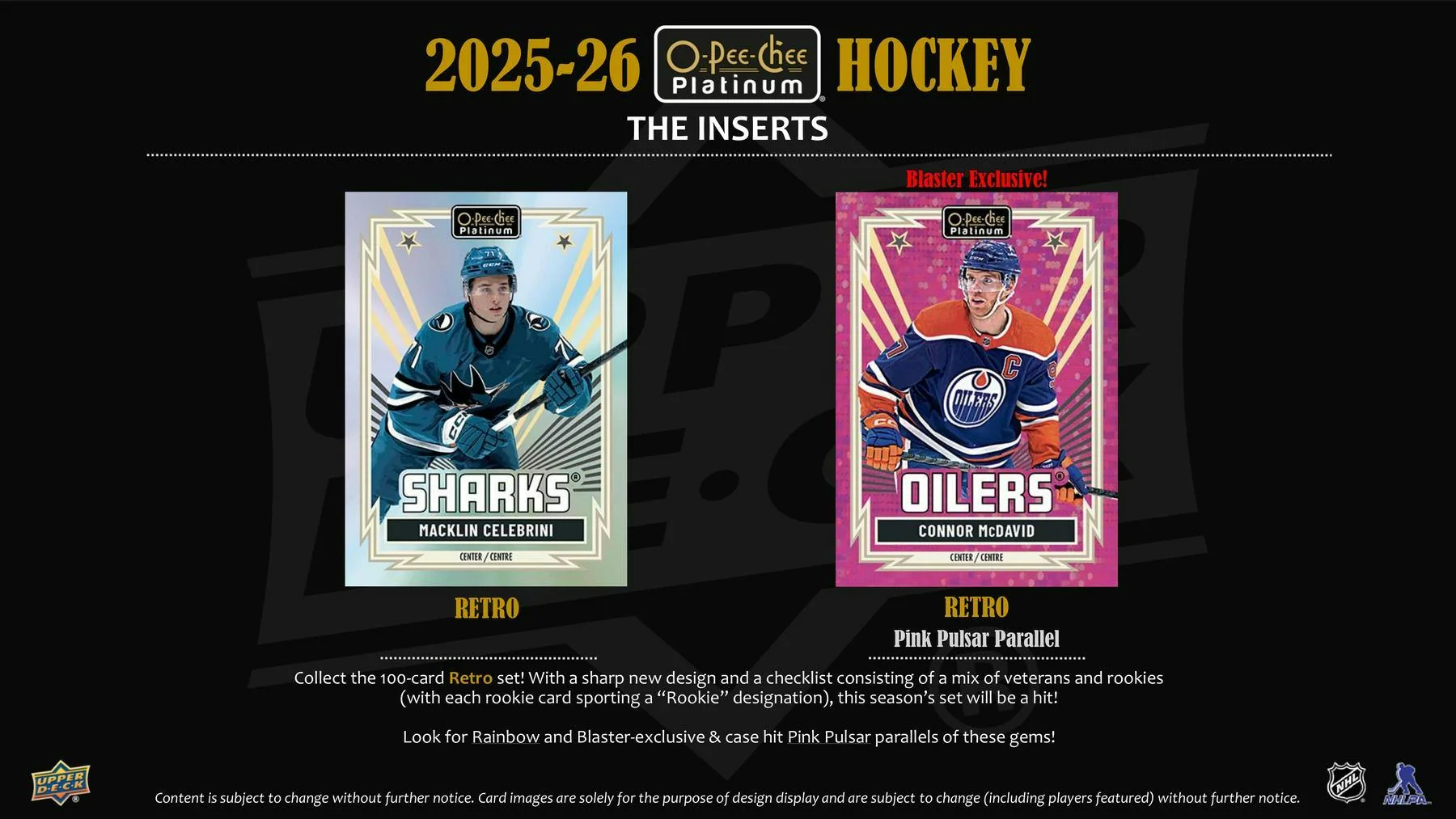 2025/26 Upper Deck O-Pee-Chee Platinum Hockey Blaster Box - Image 7
