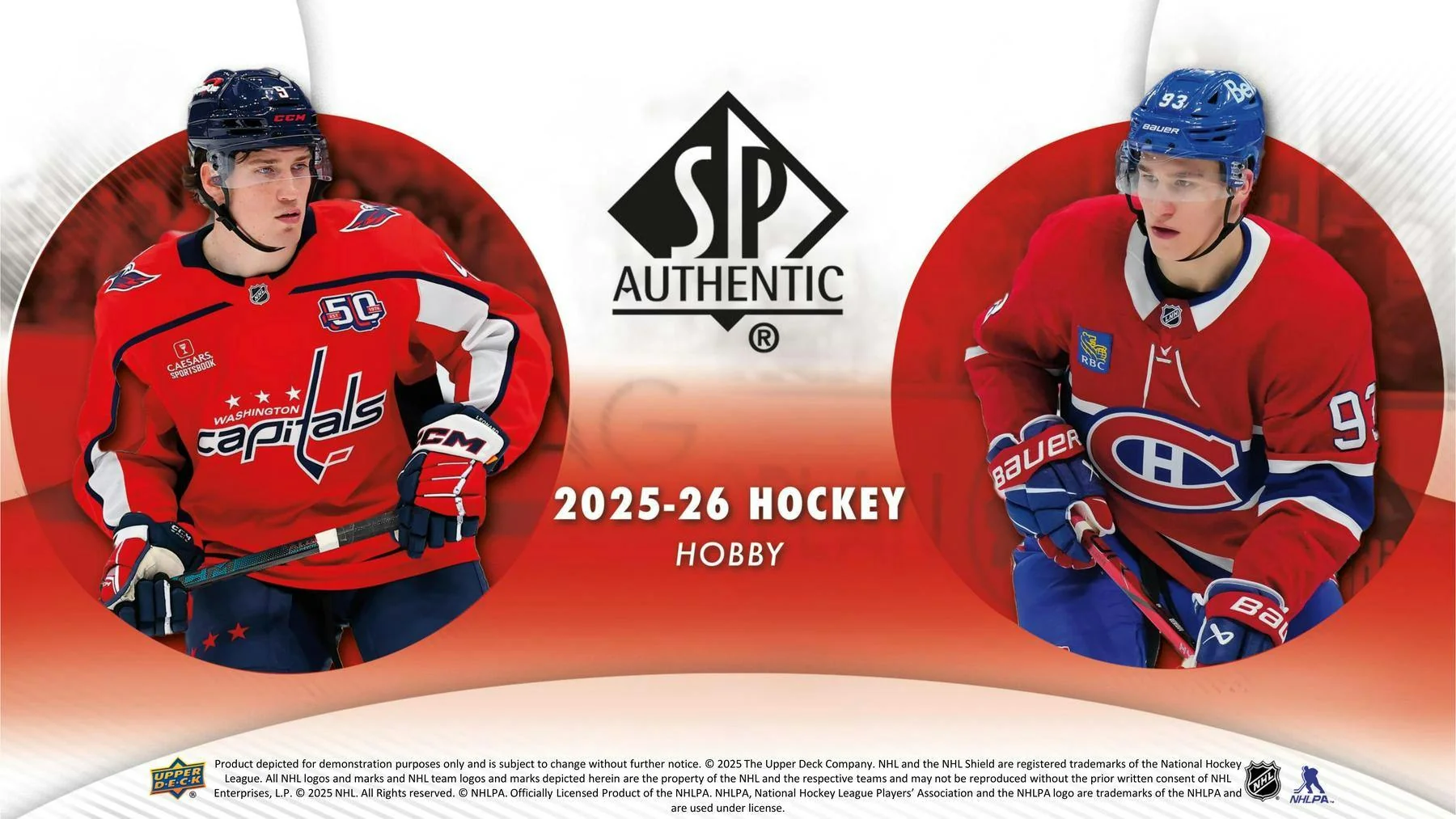 2025/26 Upper Deck SP Authentic Hockey Hobby Box - Image 2
