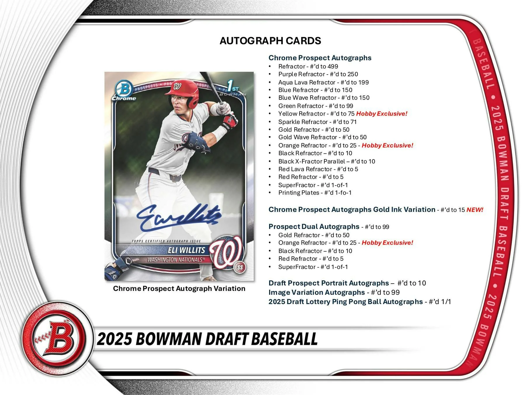 2025 Bowman Draft Baseball Hobby Jumbo Box | Columbia Sports Cards - Image 7