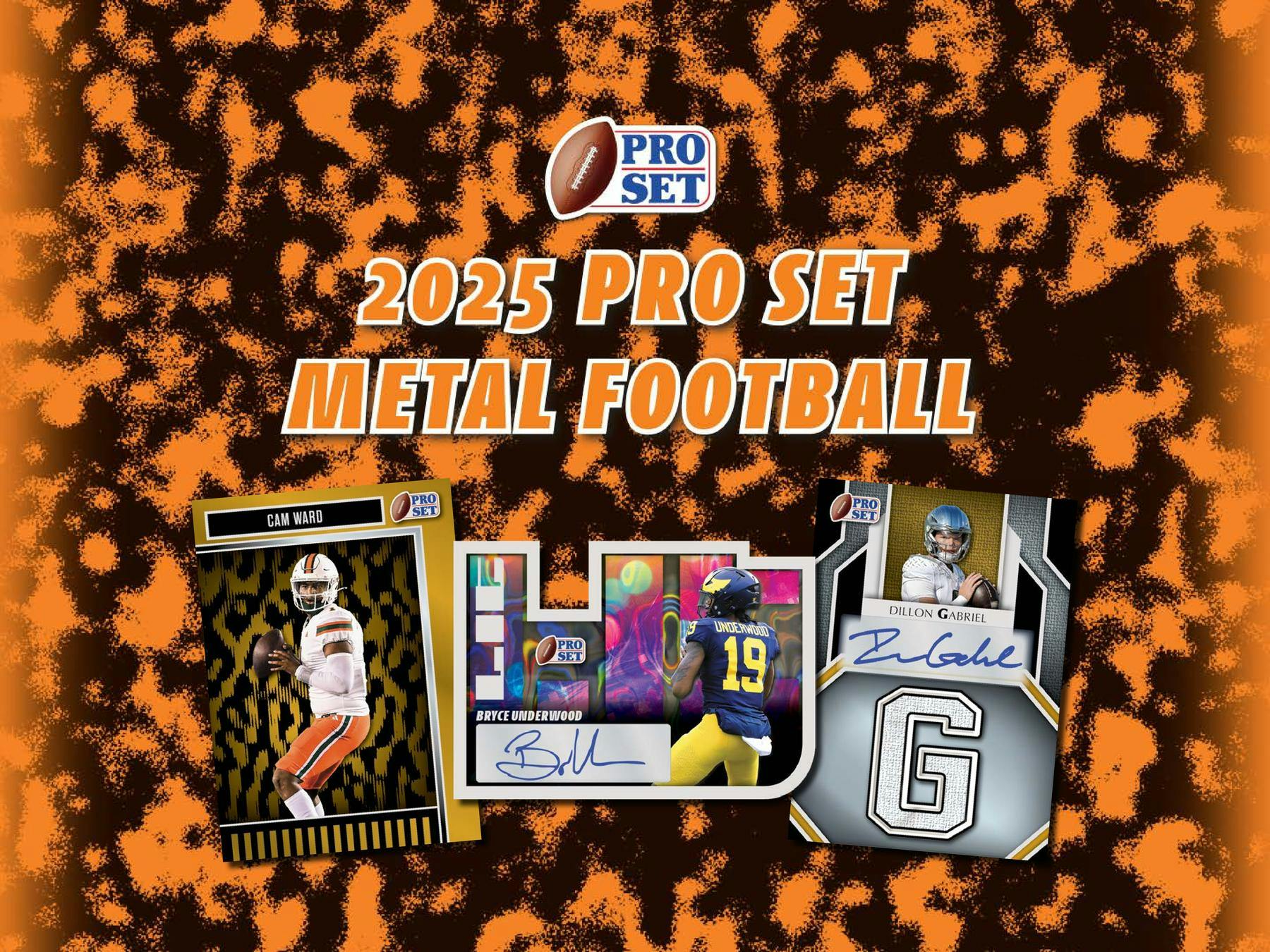 2025 Leaf Pro Set Metal Football Super Box - Image 3