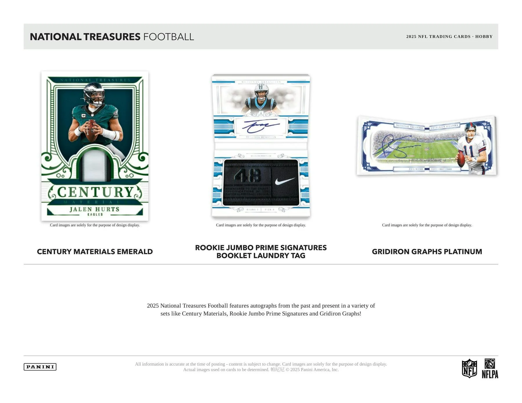 2025 Panini National Treasures Football Hobby 4-Box Case | Columbia Sports Cards - Image 5