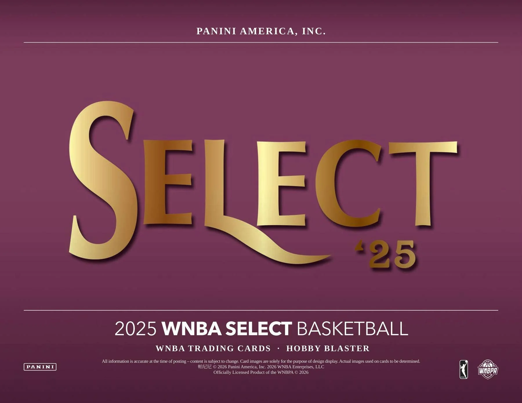 2025 Panini Select WNBA Basketball Hobby Blaster Box | Columbia Sports Cards - Image 3