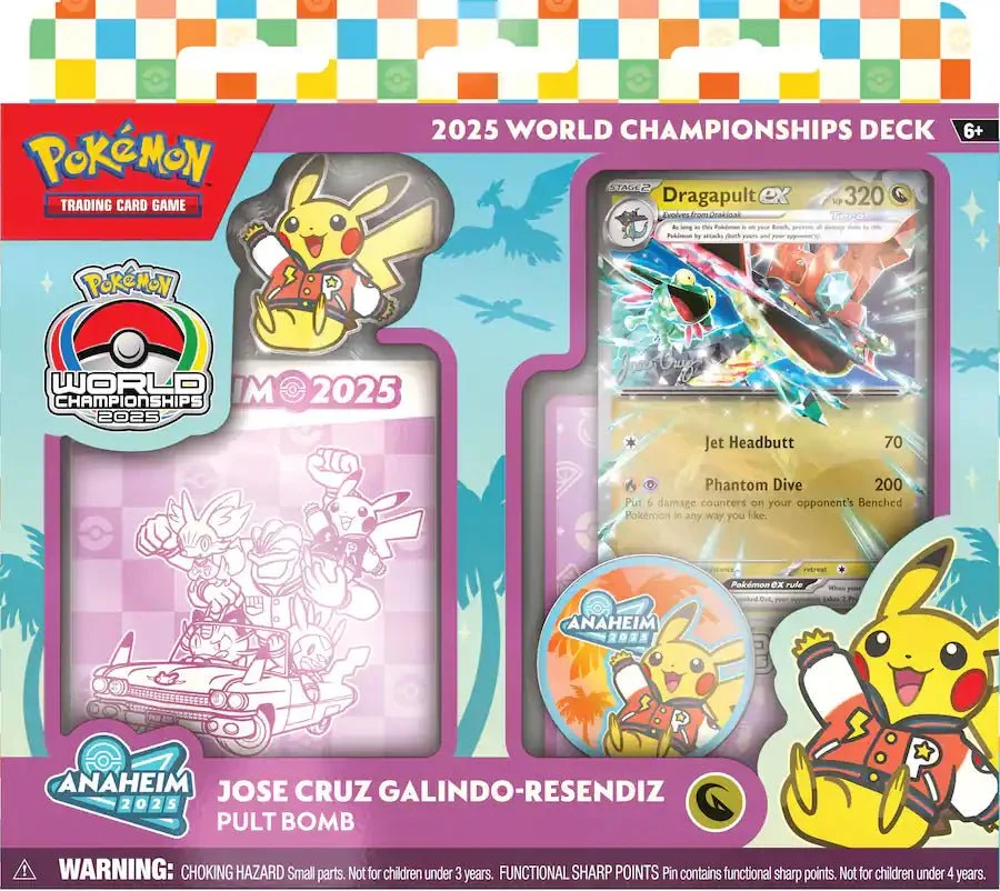 2025 Pokemon TCG World Championship Deck Box | Columbia Sports Cards - Image 4