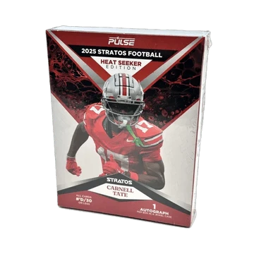 2025 Pulse Stratos Football Heat Seekers Edition Box | Columbia Sports Cards