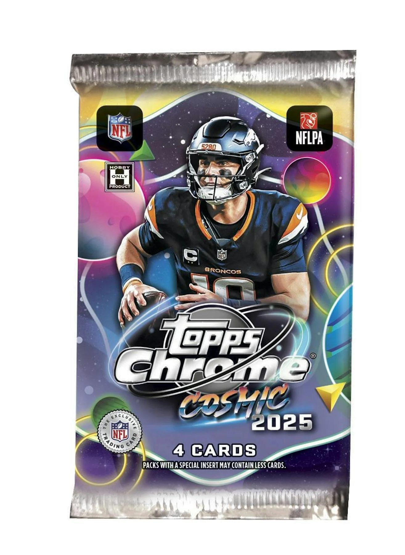 2025 Topps Cosmic Chrome Football Hobby Box | Columbia Sports Cards - Image 3