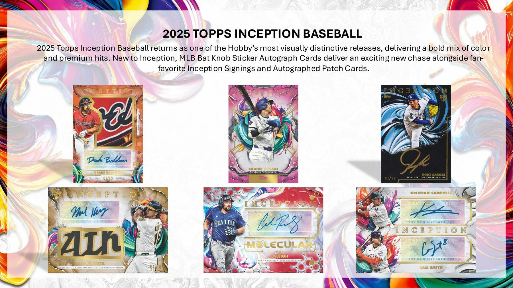 2025 Topps Inception Baseball Hobby Box | Columbia Sports Cards - Image 4