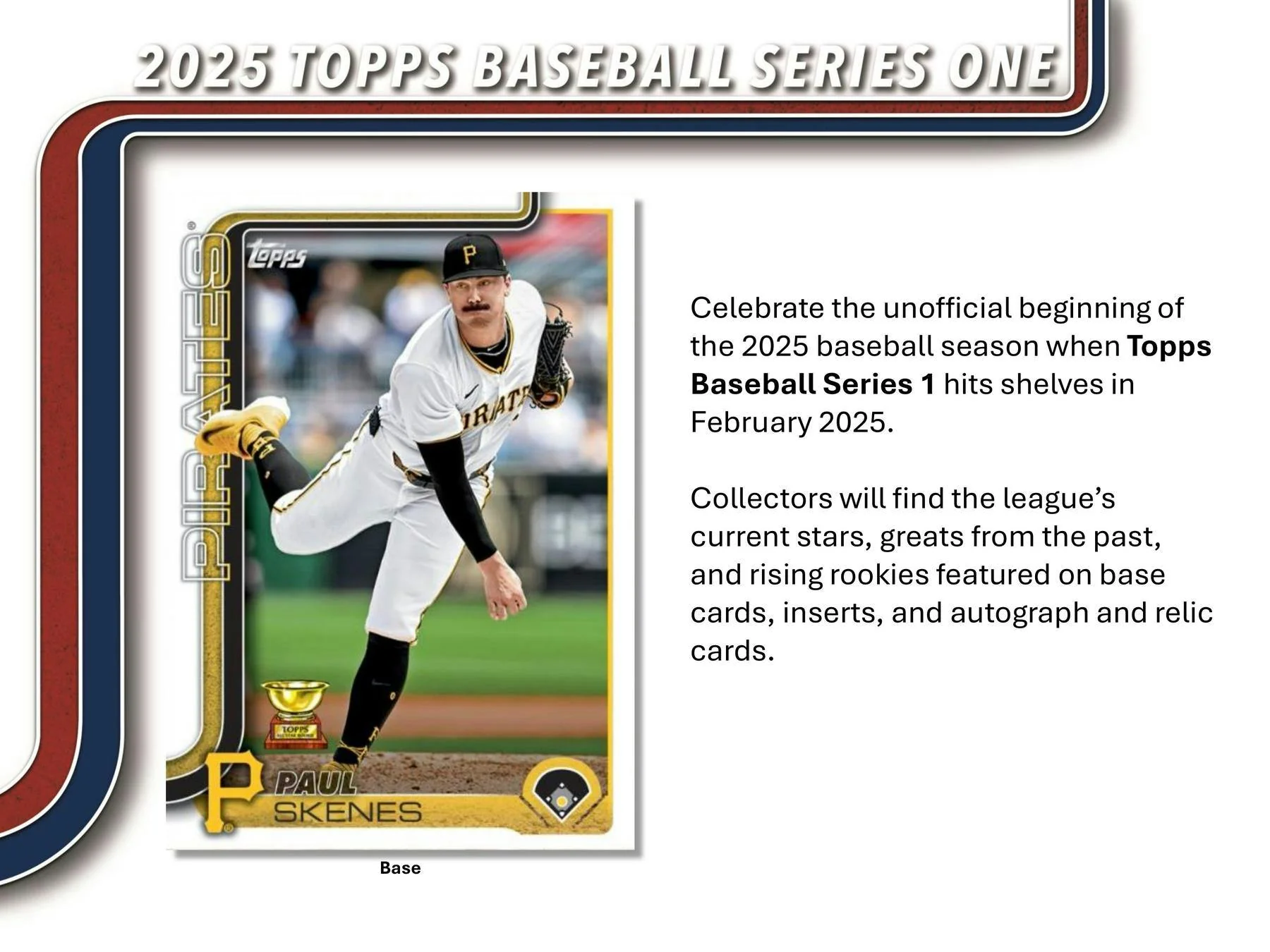 2025 Topps Series 1 Baseball Retail 20-Pack Box - Image 2