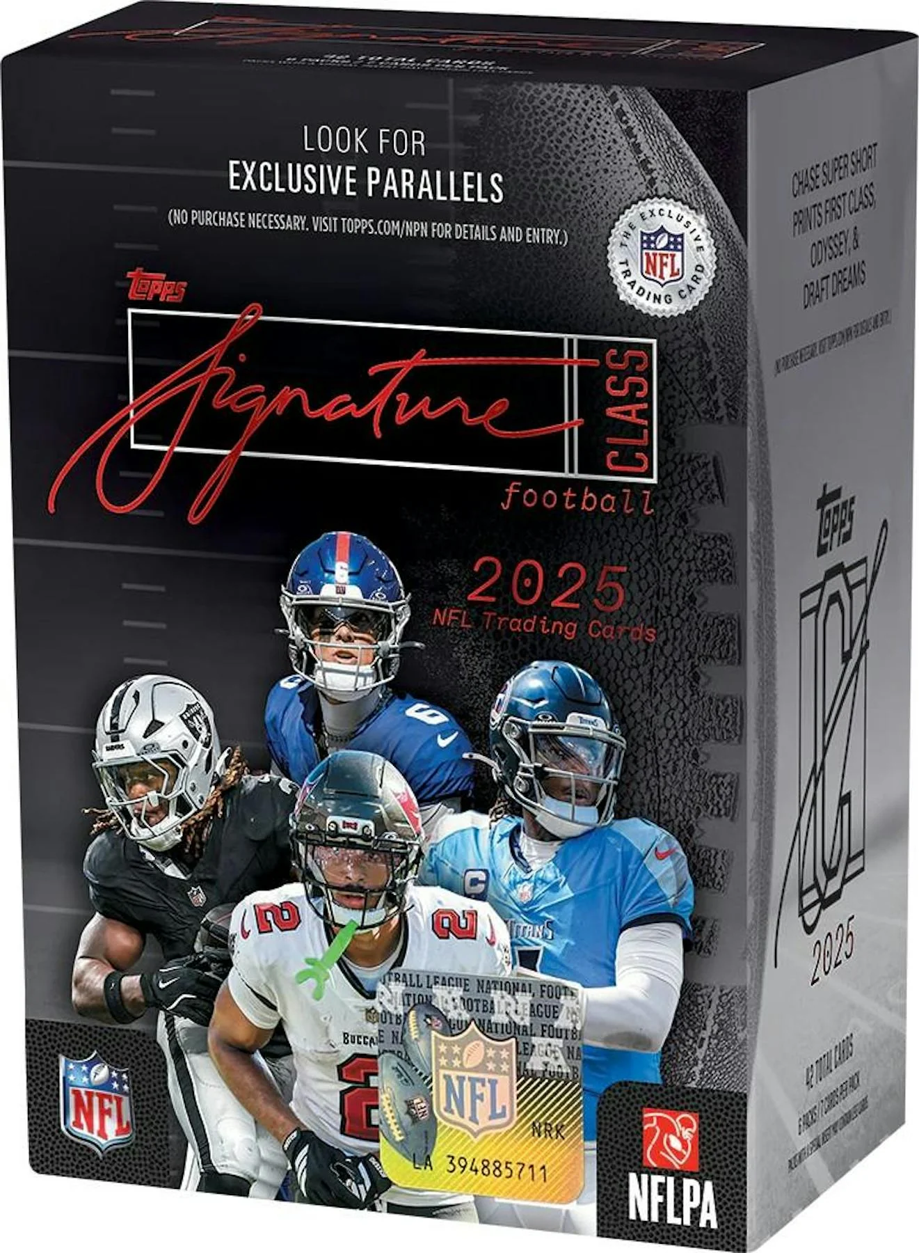 2025 Topps Signature Class Football Blaster Box | Columbia Sports Cards