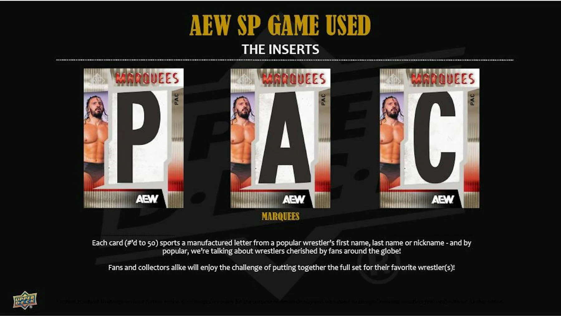 2025 Upper Deck AEW SP Game Used Wrestling Hobby Box | Columbia Sports Cards - Image 6