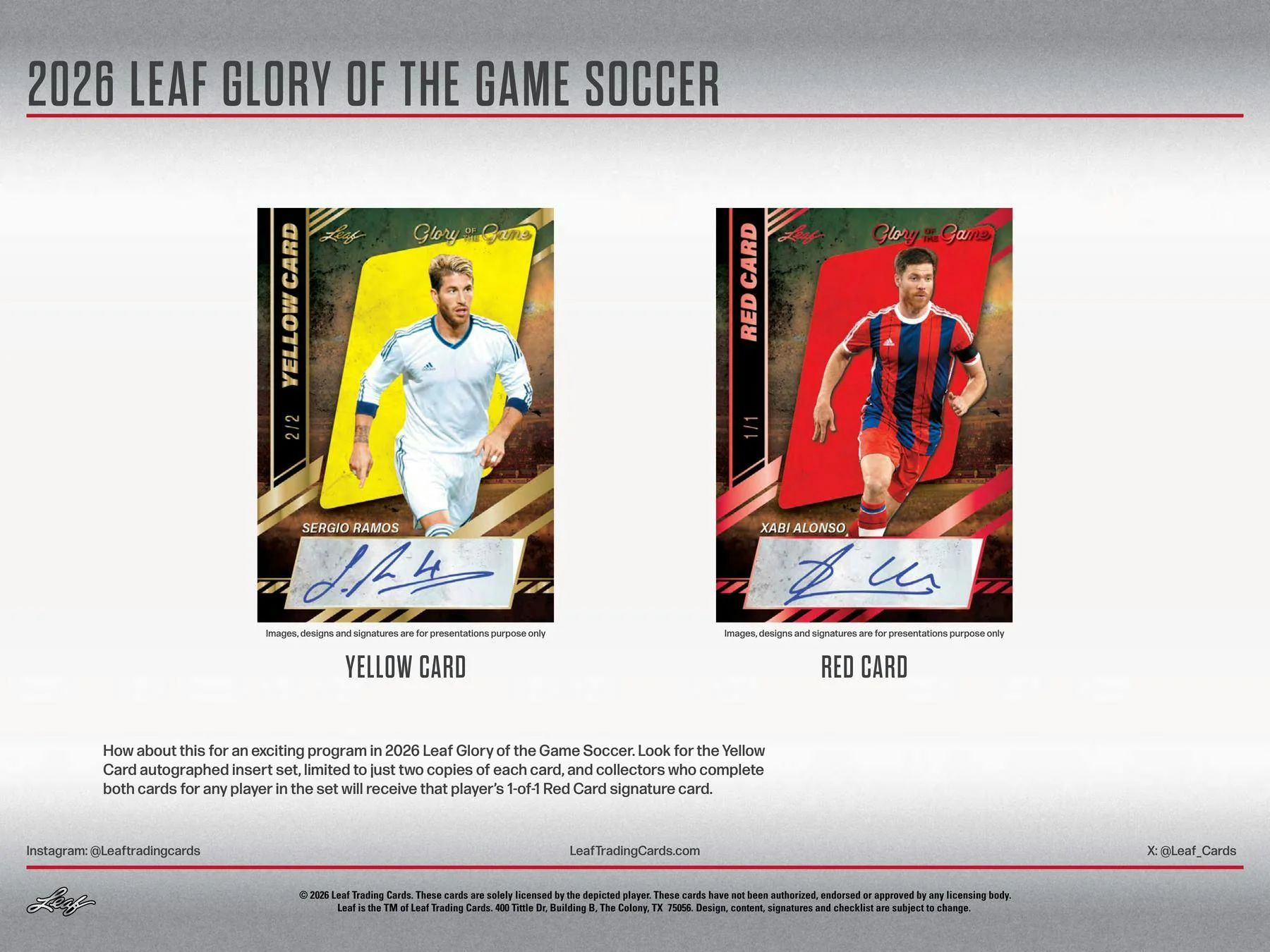 2026 Leaf Glory of the Game Soccer Hobby Box | Columbia Sports Cards - Image 9