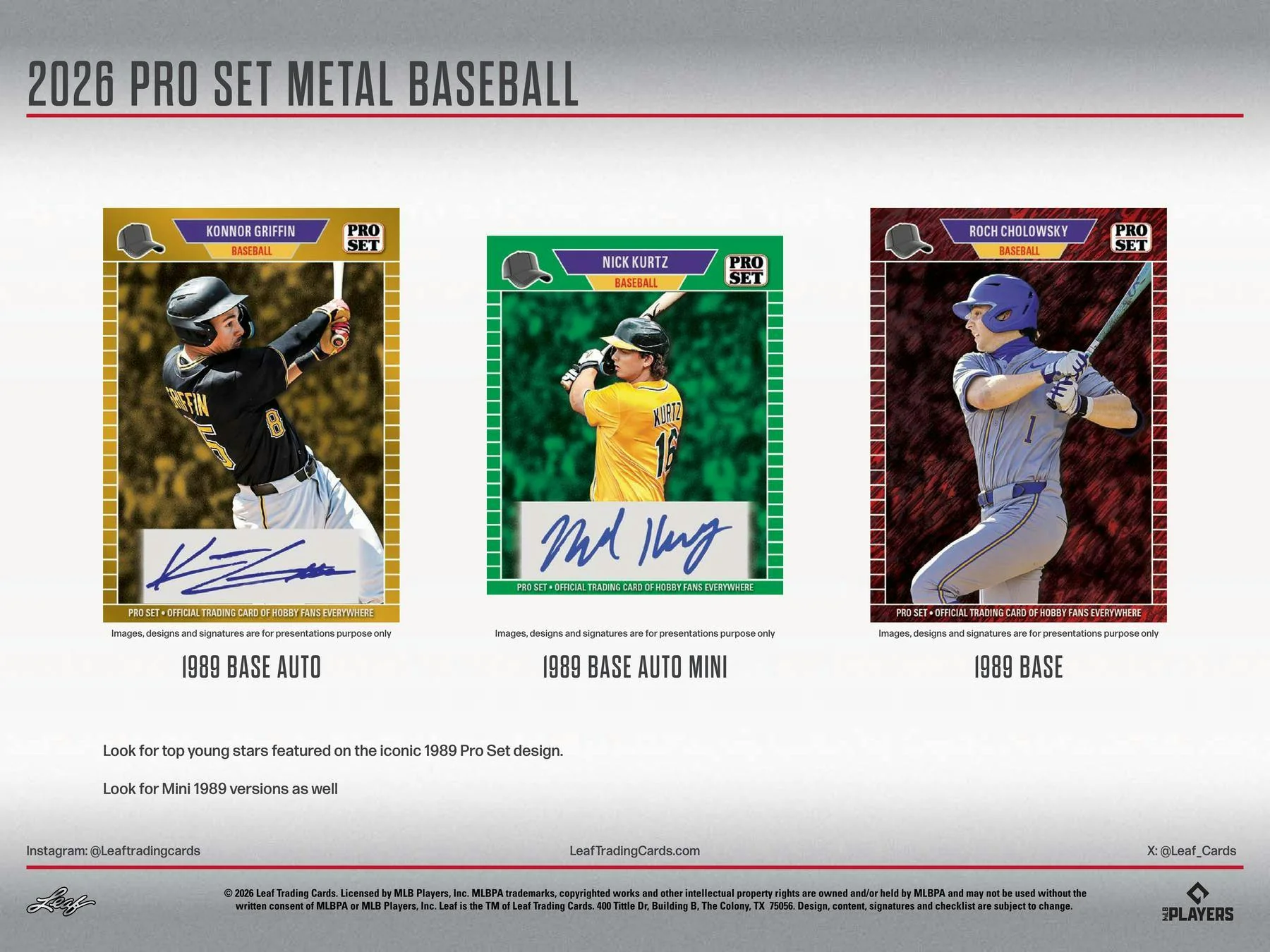 2026 Leaf Pro Set Metal Baseball Hobby Jumbo Box | Columbia Sports Cards - Image 3