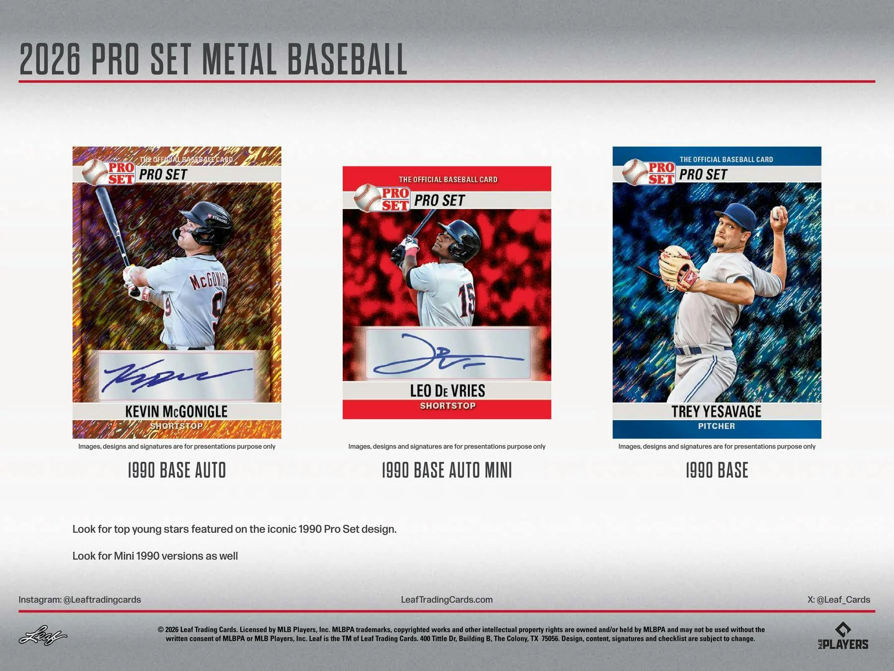 2026 Leaf Pro Set Metal Baseball Hobby Jumbo Box | Columbia Sports Cards - Image 4