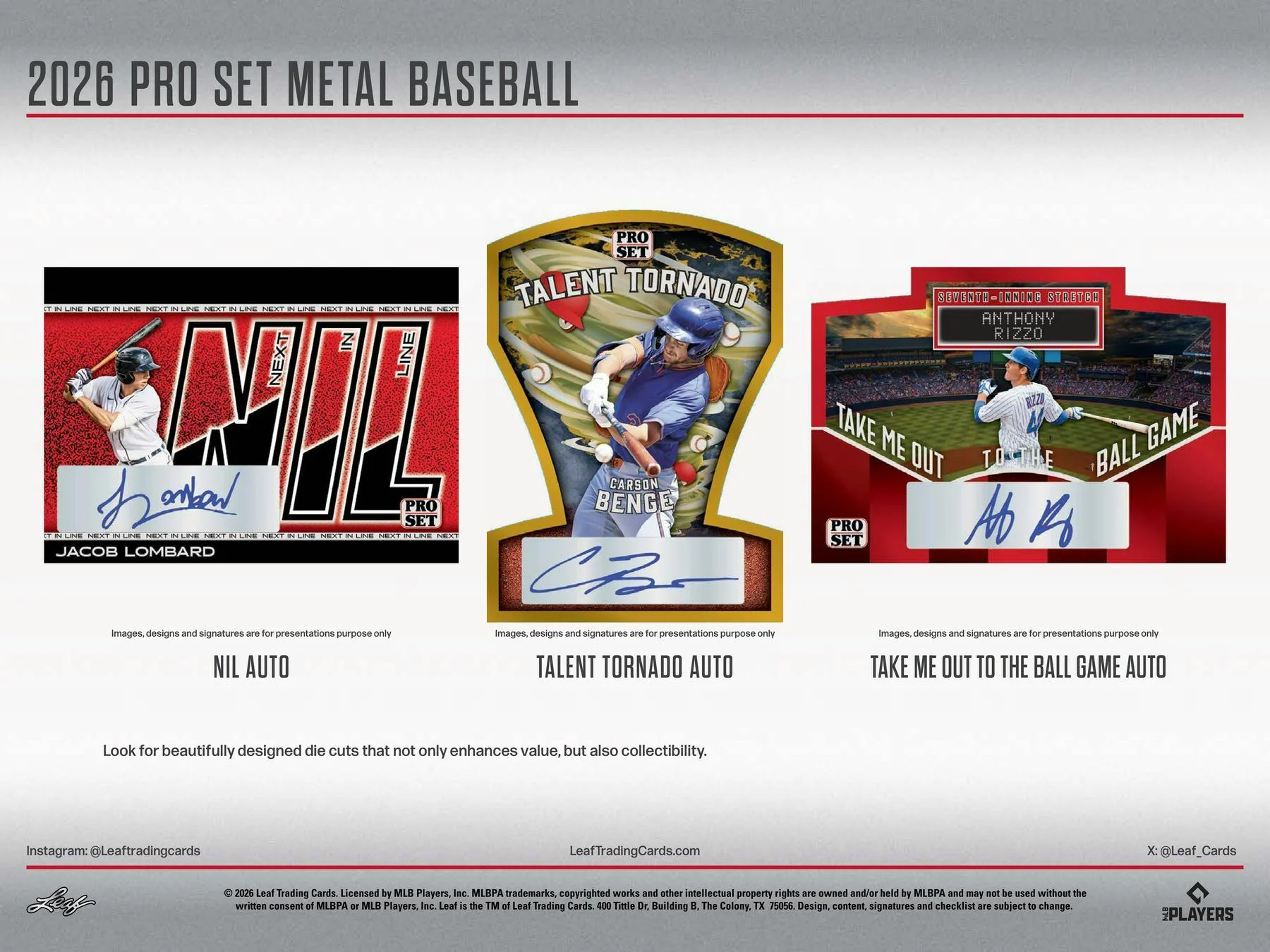 2026 Leaf Pro Set Metal Baseball Hobby Jumbo Box | Columbia Sports Cards - Image 6