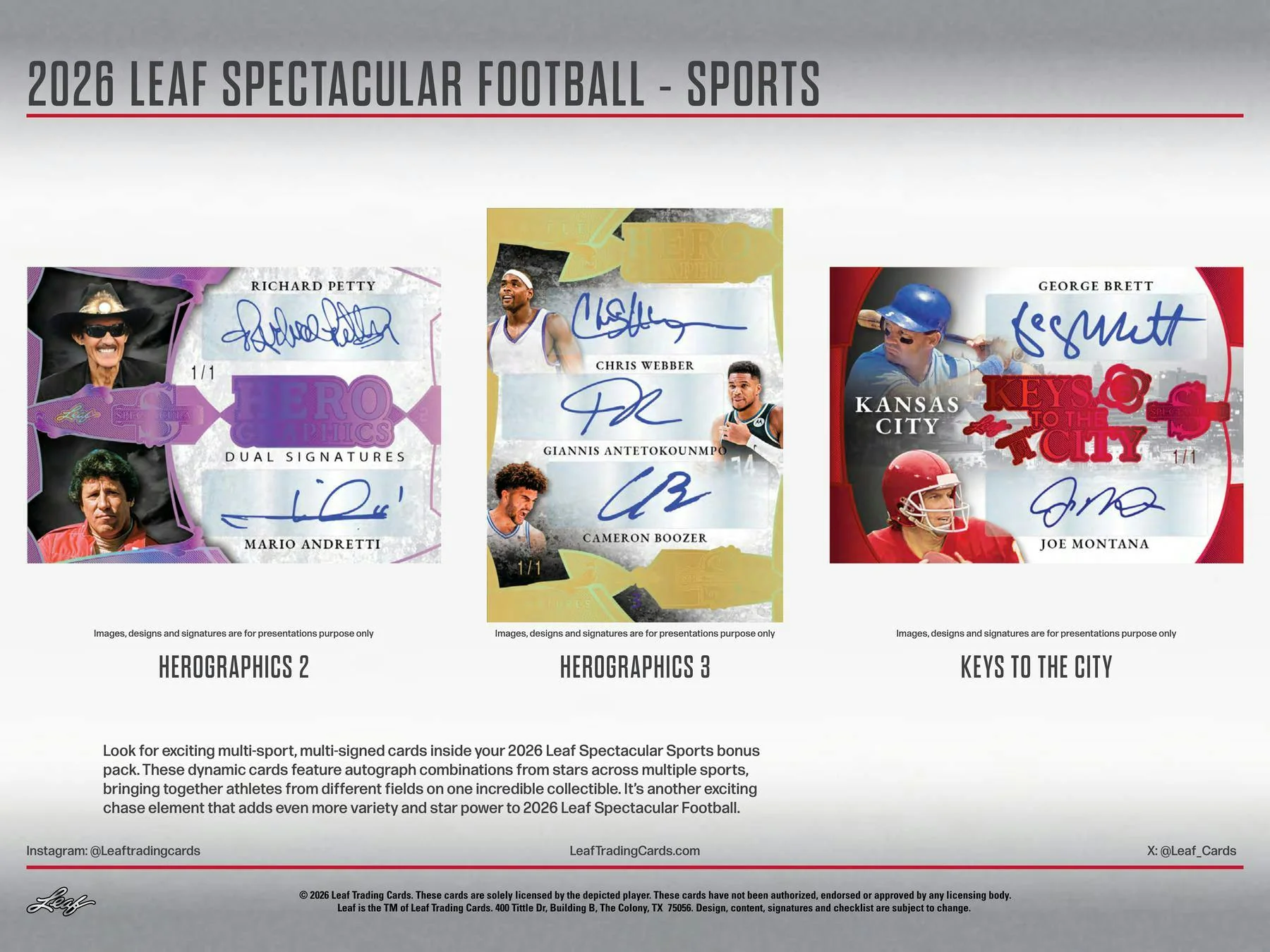 2026 Leaf Spectacular Football Hobby Box | Columbia Sports Cards - Image 11